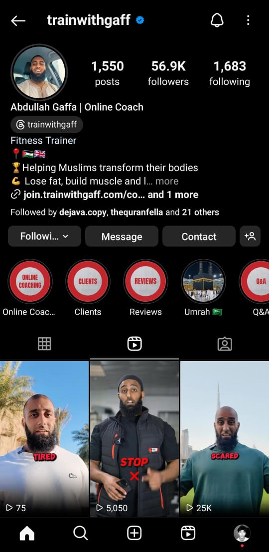 Train with Gaffar Before